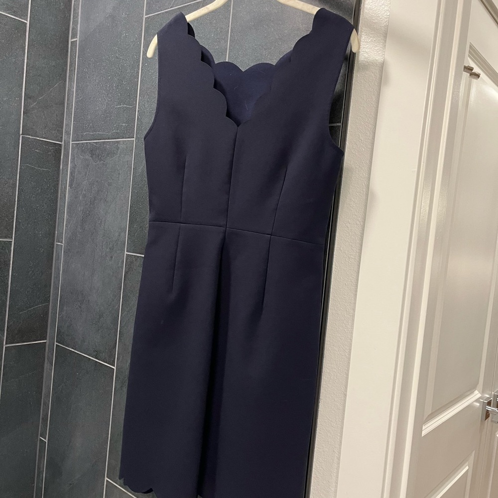 Jcrew size 8 navy dress